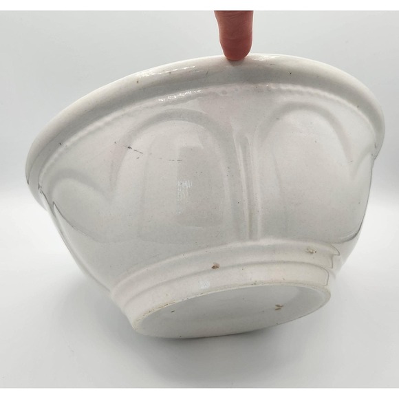 Ironstone Other - Vintage Large Heavy Ironstone Bowl